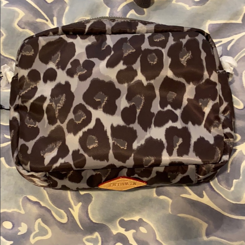 NWT MZ WALLACE Gramercy Crossbody leopard - Picture 5 of 13